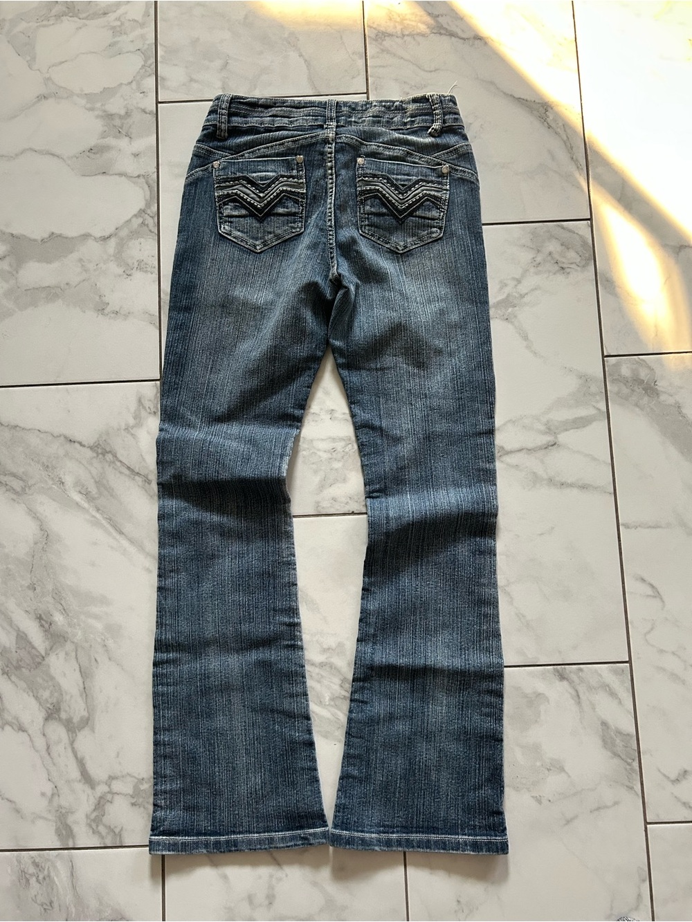 y2k Candy Couture Bootcut / Flare Dark Wash Denim Jeans
